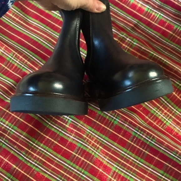 Brand New Emanuele Crasto Black Italian Leather Pull On Ankle Boots - Picture 7 of 16